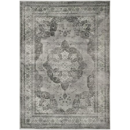 Safavieh Vintage Power Loomed Oversized Rug- Grey - Multi- 11 x 15 ft. VTG158-770-1115